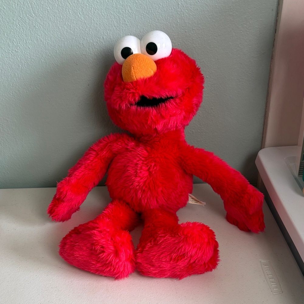 Sesame Street Red Elmo Plush Toy 20”